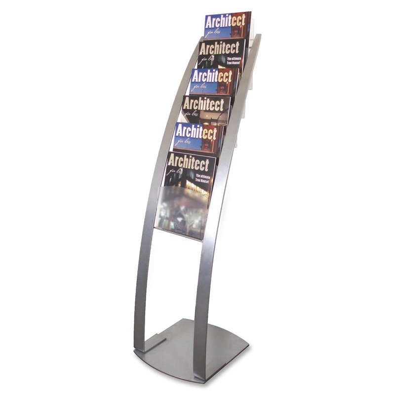 Deflecto Free Standing Magazine Rack & Reviews Wayfair